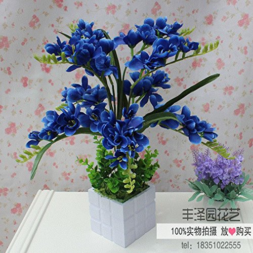 Amazon Com Situmi Artificial Fake Flowers Home Decoration Ceramic
