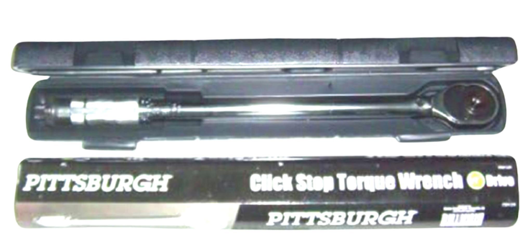 3/8 inch Drive Click Stop Torque Reversible Wrench with Carrying Case and Torque Range: 5 to 80 ft. lbs. by Go Outdoor by Go Outdoor