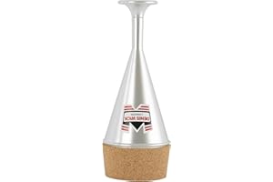 Denis Wick Stopping Mute for French Horn, 5525 - Accessories for Brass Players - Lower Tone Register - Practice Stop Mute for Learning French Horn - 7.48 x 4.53 x 4.53 inche