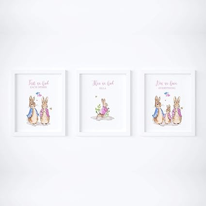 peter rabbit nursery prints