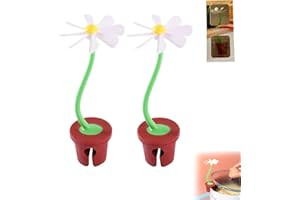 2-Pack Daisy Steam Release for Pots, BPA-Free Silicone Lid Lifter with Spin & Spill Guard, Kitchen Tool Accessory​