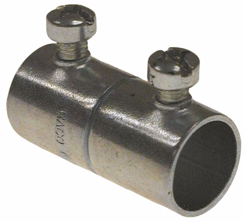 Hubbell 2024 Emt Set Screw Coupling 1" Trade Size Steel