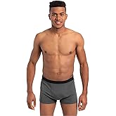 ayaecofashion Organic Pima Cotton Boxer Briefs for Men - Made in Peru Gray L