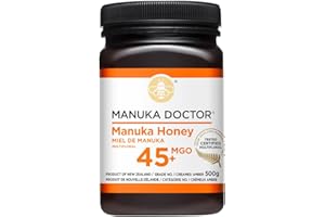 MANUKA DOCTOR - MGO 45+ Manuka Honey Multifloral, Miel de Manuka, 100% Pure New Zealand Honey. Certified. Guaranteed. RAW. No