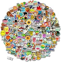 300 PCS Stickers Pack (50-850Pcs/Pack), Colorful Waterproof Stickers for Flask, Laptop, Water Bottle, Cute Aesthetic...