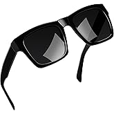 Joopin Acetate Square Sunglasses Men Polarized UV400 Protection Trendy Oversized Sun Glasses Retro Shades Women