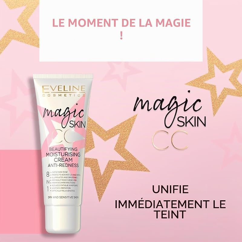Magic Skin CC Embellifhed Hydratrizer contre Redness, 50 ml — photo 2 sur 6