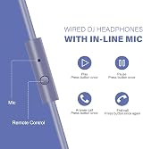 OneOdio Studio Monitor Headphones 50mm Driver Folding Bass WiredBlue Fog view 3