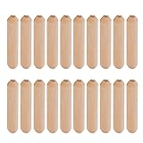 MroMax 200Pcs 6 x 30mm Wooden Dowel Pins, Approx