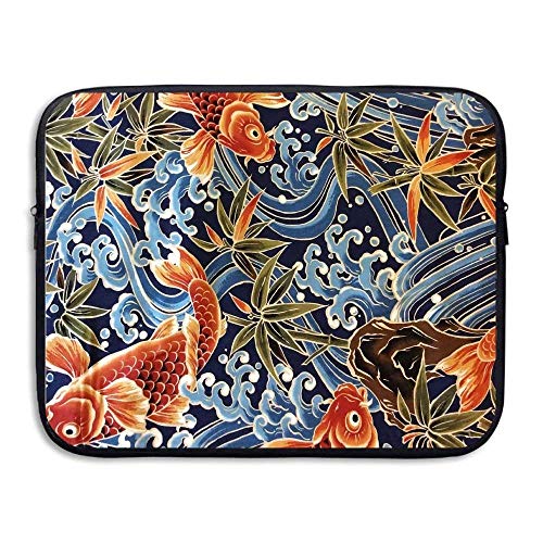 Fashion Fish Koi Art Lovers Computer Storage Bag Portable Laptop Sleeve