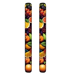ASQVTIFE Refrigerator Door Handle Cover Fresh Fruit