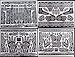 5 A3 Sheets Self Adhesive Decal Stencils For Henna Temporary Tattoo Reusable DIY Transfer Arabic Arabian Tattoo Tattoos Stickers Black Waterproof Sticker Body Henna Stencils Stencil Temples Body
