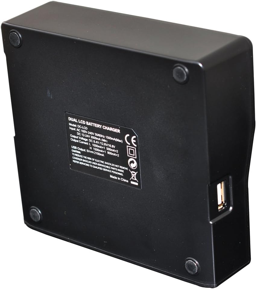 Quick LCD-Display Mains Battery Charger for Sony NP-F Series; NP-F990 NP-F980 NP-F970 NP-F960 NP-F950 NP-F770 NP-F750 NP-F550 NP-F330 NP-FM500H NP-QM91D NP-QM71D Camera; Broadcast Vedio LED Light - Image 5