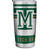 Rico Industries NCAA Montana Tech Orediggers Standard 20oz Stainless Steel Tumbler with Lid - Great For Coffee, Tea, Water or Cocktails
