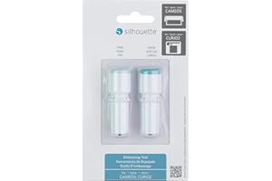 SILHOUETTE AMERICA Set of 2 Embossing Tools for Silhouette Cameo 5 and Silhouette Curio 2