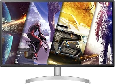 LG 32UL500-W 31.5 Inch 4K UHD DCI-P3 95% HDR10 FreeSync Monitor White
