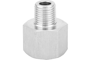 Hilitand Stainless Steel Pipe Fitting Connector for Air Pipes, High Precision Thread, Compact Design, Ideal for Pneumatic Equ