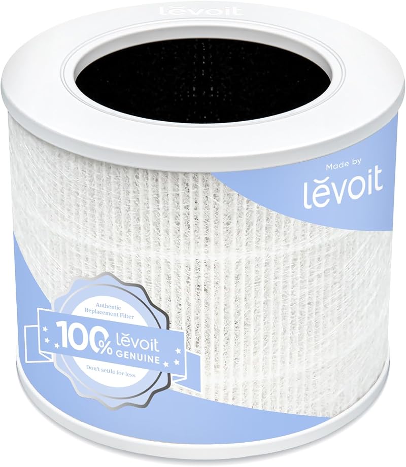 Levoit 3 in 1 Hepa Replacement Filter for Core Mini White 1 Pack