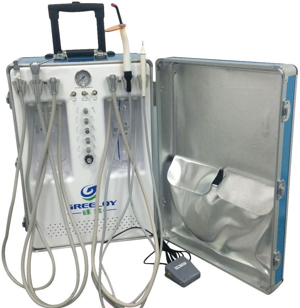 Greeloy 600W Movable Portable All In One Unit with Air Compressor 2H