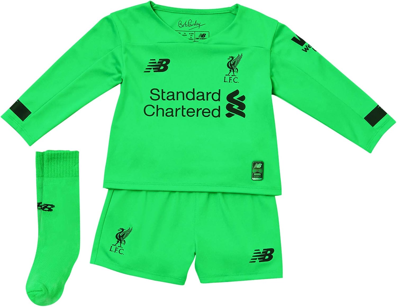 liverpool home goalkeeper kit junior