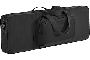 Portable Shockproof Keyboards Case Bag for Mechanical Keyboards Bag with Carrying Handle Hard Portable Protective Case