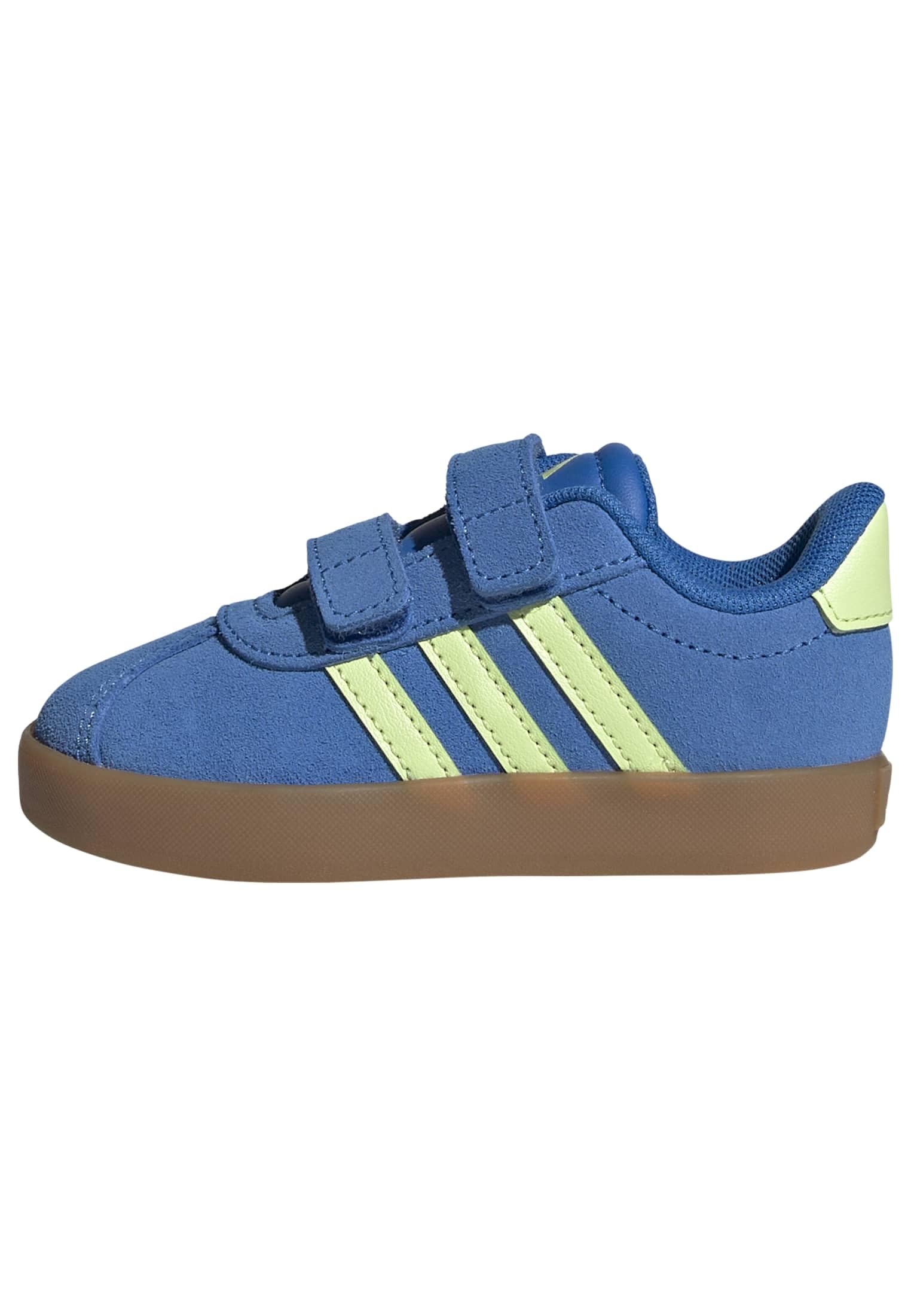 Adidas Unisex-Baby VL Court 3.0, Bright Royal/Pulse Lime/Gum, 5.5 Image