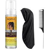 Goiple Braid Mousse, Twist, Locs - Extra Hold, High Shine, Moisturizes, Frizz Control, Lightweight, Easy to Apply, 8.4 fl oz