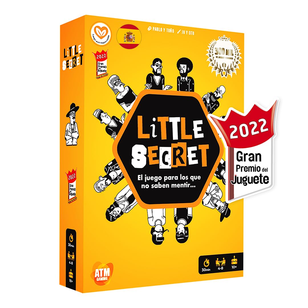 Little Secret - Imposter and Mystery Game - 2022 Game Grand Prize Winner - for Friends and Family - Original Gift