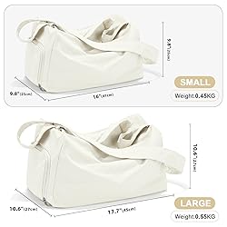 Small Gym Bag with Shoe Compartment, Workout Sport