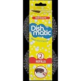 3 Packs of 2 Dishmatic Steel Scourer Refill Heads for cleaning BBQ's, Hot Plates, Steel Pots &amp; Pans (6 in total)
