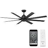 WAC Smart Fans Mocha XL Indoor and Outdoor 8-Blade