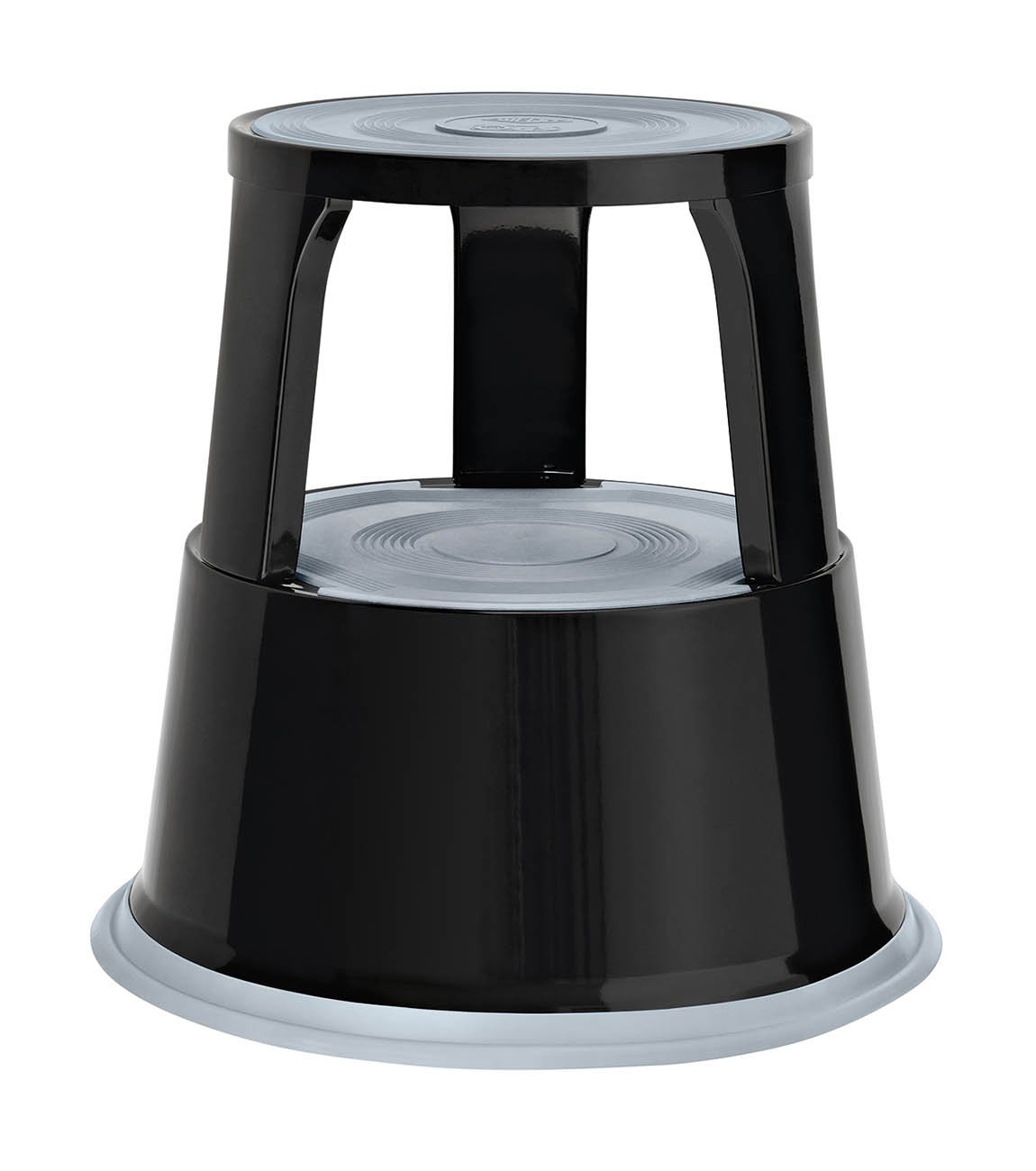 Wedo 212 101 Metal Kickstool in black