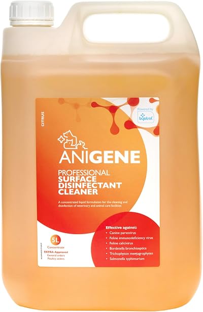 ANIGENE Byotrol Surface Disinfectant Cleaner 5 L Citrus UK Brand
