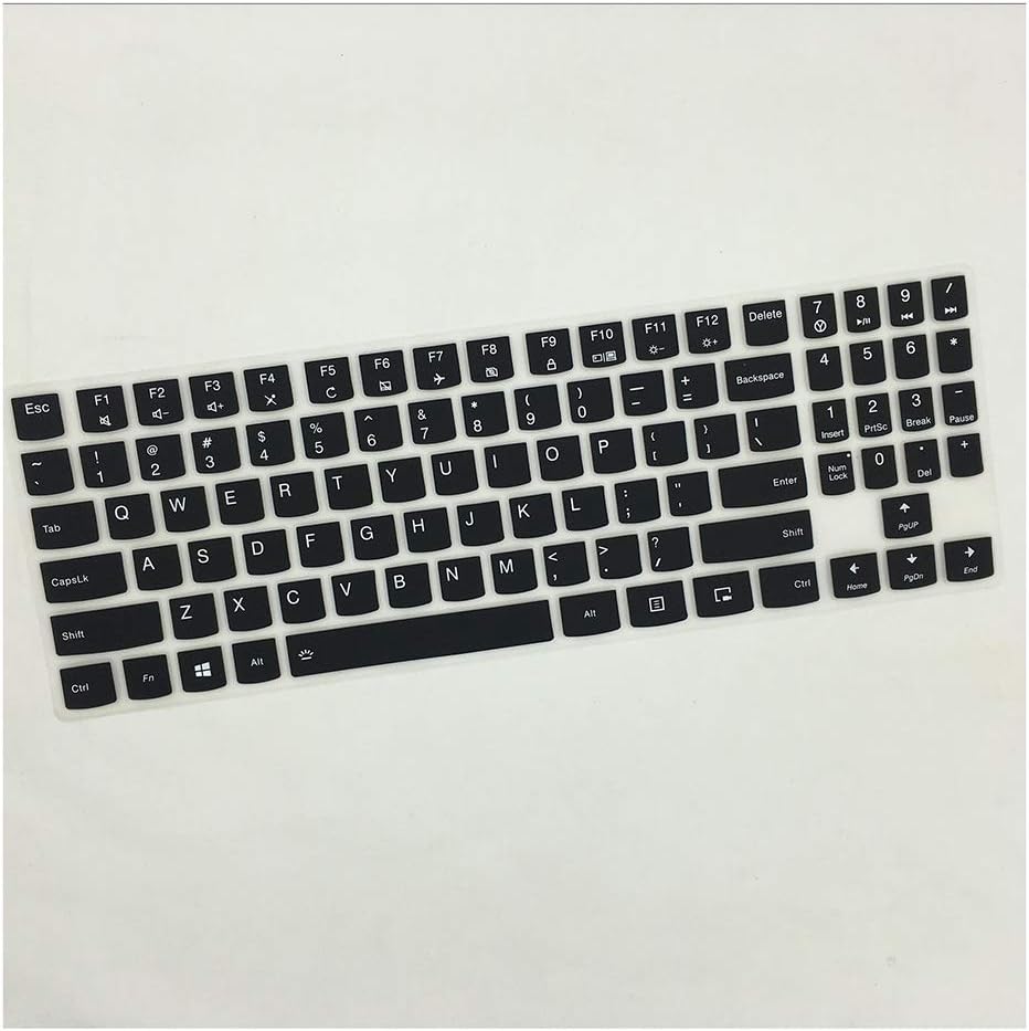 Aozn Lenovo Keyboard Cover Gaming Laptop for 15.6 inch Lenovo Legion Y520 Y530 Y720 R720 Y7000 Keyboard Protector Skin 15” US Layout, Black