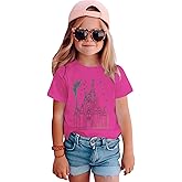 BOUTIKOME Magic Kingdom Shirts for Toddler Baby Girls Magical T-Shirt Cute Castle Outfit Holiday Vacation Summer Tees Tops