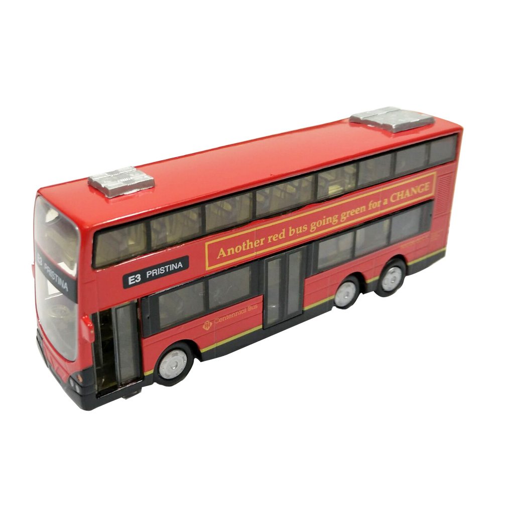 Buy Yepmax Diecast Cars Classic London DoubleDecker Bus Red Online at