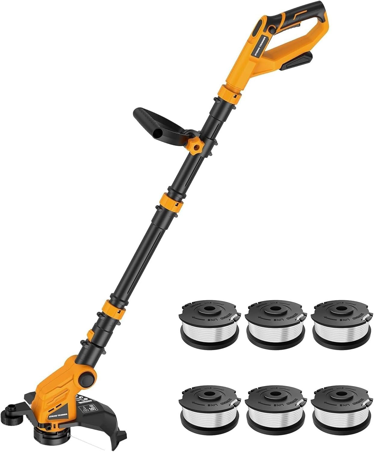 Photo 1 of **MISSING PARTS**
Houselife 12" Cordless Weed Eater Compatible with Dewalt 20V Max Battery (No Battery), Auto Feed Cordless String Trimmer&Weed Wacker, Lightweight Electric 20V Weed Trimmer&Edger for Lawn, Garden, Yard