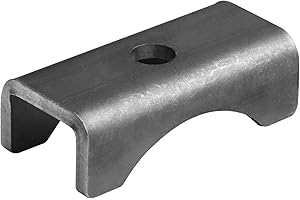 MOUNTAIN_ARK 4 Pack Leaf Spring Saddle Bracket, Trailer Axle Spring Perch Seats Fits 3-1/2" Tube