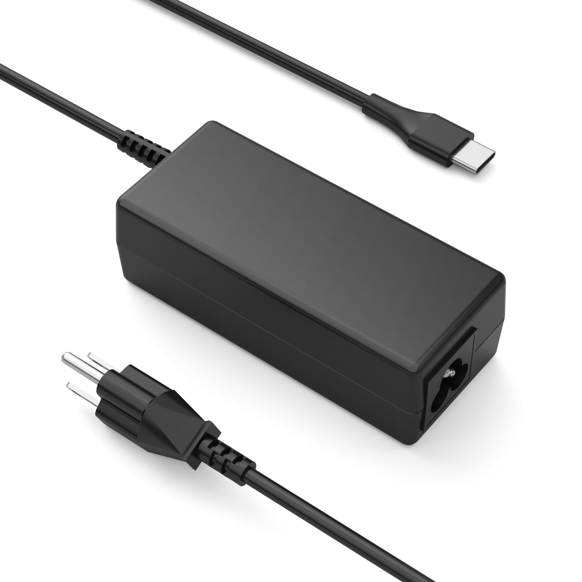 45W USB C Laptop Charger Ac Adapter for Chromebook 11 13 14 14A ThinkPad Latitude5420 XPS Elite Specter X360 14-ca051wm 14-ca020nr 14-ca061dx Power Cord for All USB Type C Laptop