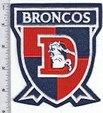 Vintage NFL Denver Broncos Old Logo Throwback LARGE 4 3/4