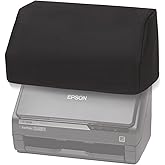 DigitalDeckCovers Premium Dust Cover for Epson FastFoto & Document Scanner (FF-680W, DS-530, DS-770, DS-870, DS-970, ES-400W,