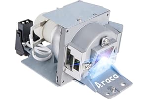 Araca 5J.J3T05.001 /5J.J8J05.001 /5J.J8G05.001 Replacement Projector Lamp for Benq MW665 TH681 MW663 TH681 EP4227 MS614 MX613ST MX660P MW665 TH681 MW663 TH681 MX618ST with Housing（Economical）