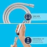 GROHE VitalioFlex TwistStop Smooth Shower Hose 1.5m G 1/2" Chrome view 5