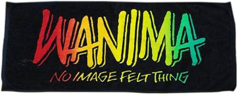 Amazon Co Jp Wanima Wanima Juice Up Tour Final Official Goods Face Towel Black Hobby