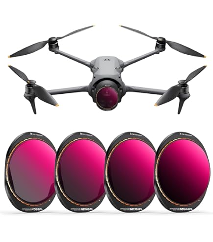 Amazon.com : Freewell Bright Day 4-Pack ND/PL Filters for DJI