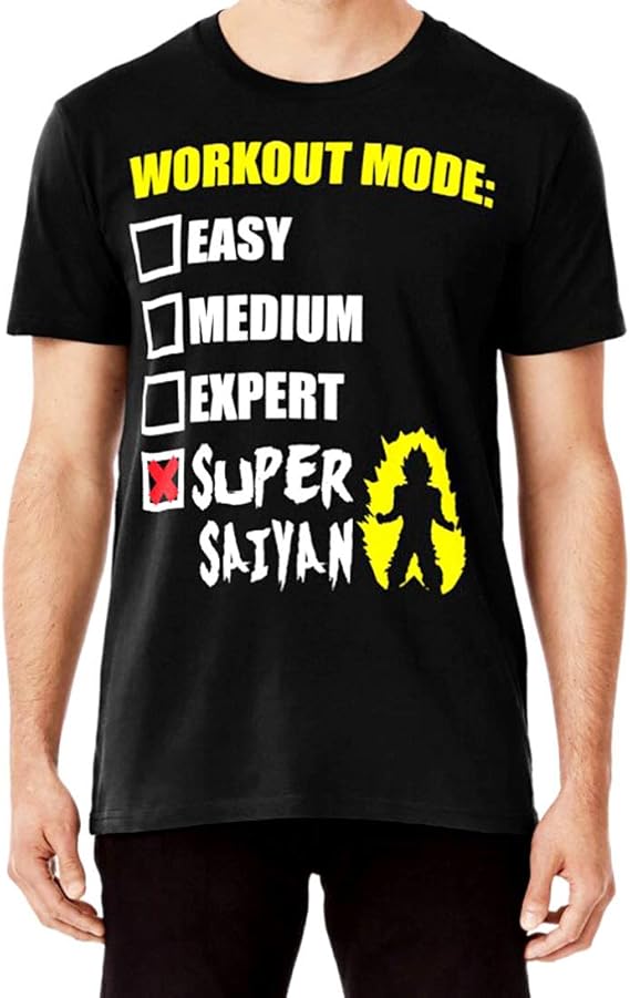 Workout Mode Super Saiyan Gym Motivational