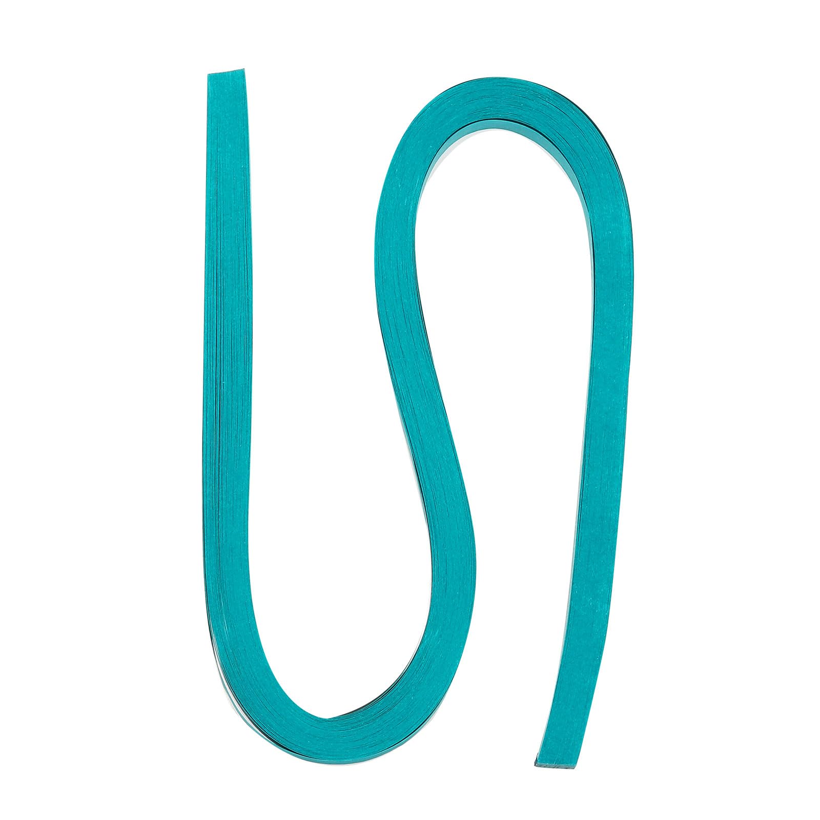 PATIKIL 60pcs Metallic Quilling Strips Paper 5mm(3/16") x 54cm Origami Paper Quilling Kits for Adults Beginner Art DIY Craft Christmas, Turquoise Green