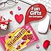 STARBURST Valentine's Strawberry & Cherry Heart Shapped Jellybeans 11-Ounce Bag
