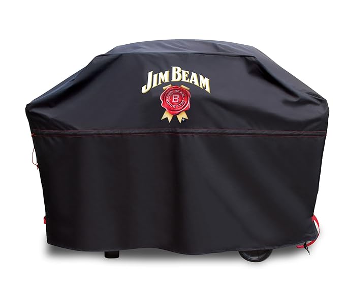Jim Beam Premium-Grillabdeckung V2.0 M/L JB0304, Schwarz