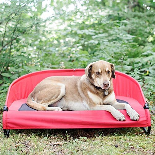 Product of Gen7Pets Pathfinder Large Cool-Air Cot - Red - Dog Beds [Bulk Savings]